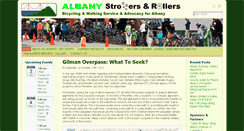 Desktop Screenshot of albanystrollroll.org