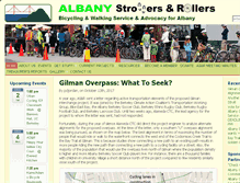 Tablet Screenshot of albanystrollroll.org